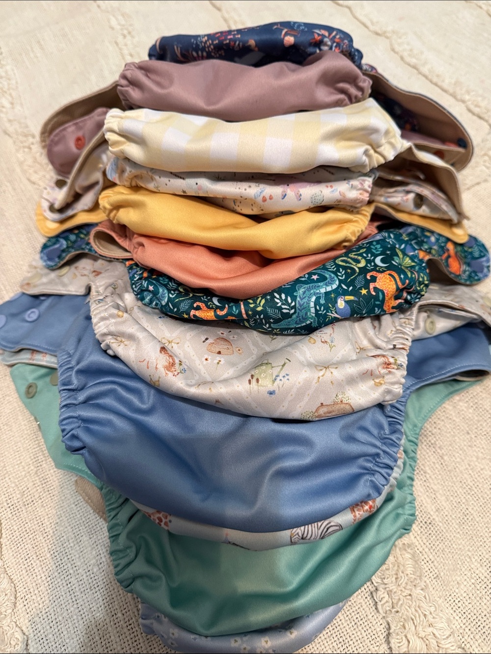 Little Haven Cloth Pocket Diaper Like New x 12